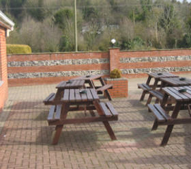 Hillside Cafe - outside seating area